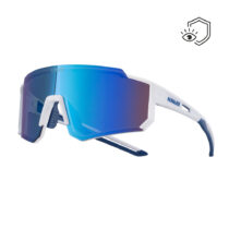Športové slnečné okuliare Altalist Legacy 2 biela s modrými sklami