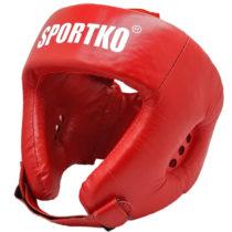 Boxerský chránič hlavy SportKO OK2 červená - XL