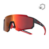 Športové slnečné okuliare Altalist Legacy 2 čierna s červenými sklami