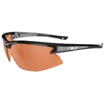 Športové slnečné okuliare Bliz Motion čierna s oranžovými sklami