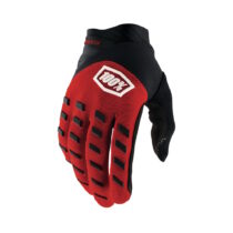 Motokrosové rukavice 100% Airmatic červená/čierna červená/čierna - M