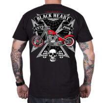 Tričko BLACK HEART Iron čierna - M