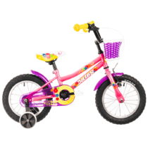 Detský bicykel DHS Daisy 1402 14&quot; - model 2022 Pink
