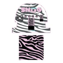 Univerzálny multifunkčný nákrčník Oxford Snug Pink Zebra