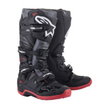 Moto topánky Alpinestars Tech 7 čierna/šedá/červená 2022 čierna/šedá/červená - 38