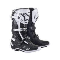 Moto topánky Alpinestars Tech 10 čierna/biela 2022 čierna/biela - 40,5