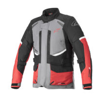 Moto bunda Alpinestars Andes Drystar šedá/čierna/červená 2022 šedá/čierna/červená - S