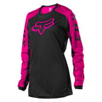 Motokrosový dres FOX 180 Djet Black pink MX22 čierna / ružová - XS
