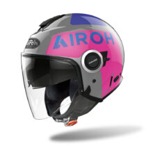 Moto prilba Airoh Helios Up lesklá ružová 2022 XS (53-54)