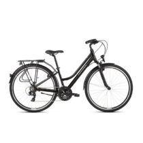 Dámsky trekingový bicykel Kross Trans 2.0 28&quot; - model 2022 šedá/čierna - S (15&quot;)