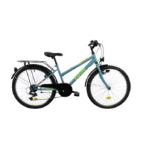 Juniorský bicykel DHS 2414 24&quot; - model 2021 Light Green