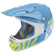 Detská motokrosová prilba SCOTT 350 Race Kids MXVII blue-white - S (47-48)
