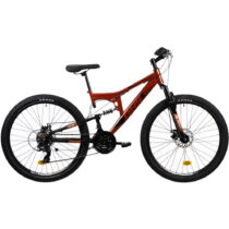 Horský bicykel DHS 2743 27,5&quot; - model 2022 Red - 17&quot; (168-181 cm)