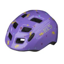 Detská cyklo prilba Kellys Zigzag Purple - S (49-53)