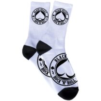 Ponožky BLACK HEART Ace Of Spades Socks biela - 8-9