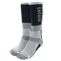Ponožky Oxford OxSocks Thermal Regular šedé/čierne/modré S (37-43)