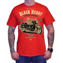 Tričko BLACK HEART Harley Red červená - M