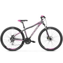 Dámsky horský bicykel Kross Lea 5.0 29&quot; - model 2020 grafitová/ružová/fialová - S (17'')