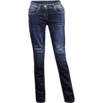 Dámske moto jeansy LS2 Vision Evo Lady modrá - XXL