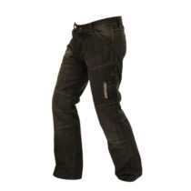 Pánske jeansové moto nohavice Spark Track čierna - 44/5XL