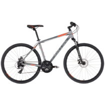 Pánsky crossový bicykel KELLYS CLIFF 70 28&quot; - model 2022 Grey - L (21'')