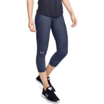 Legíny Under Armour W Fly Fast Jacquard Crop Blue Ink - S