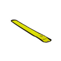 Reflexná páska Oxford Bright Halo Wrap Yellow so svetlom z optických vlákien