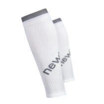 Kompresné návleky na nohy Newline Calfs Sleeve biela - L