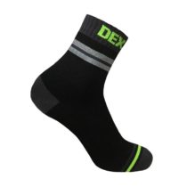 Nepremokavé ponožky DexShell Pro Visibility Grey Stripe - XL