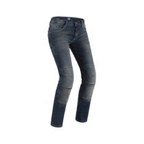 Dámske moto jeansy PMJ Florida MID CE modrá - 34