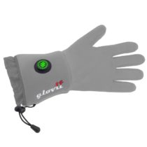 Univerzálne vyhrievané rukavice Glovii GL biela - L-XL