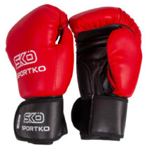 Boxerské rukavice SportKO PD1 červená - 12oz