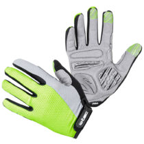Motokrosové rukavice W-TEC Vilasar fluo zelená - 3XL