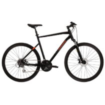 Pánsky crossový bicykel Kross Evado 3.0 28&quot; - model 2022 čierno-oranžová - M (19'')