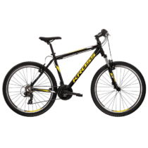 Horský bicykel Kross Hexagon 1.0 26&quot; - model 2022 grafitová/čierna/žltá - L (21'')