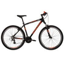 Horský bicykel Kross Hexagon 2.0 26&quot; - model 2022 čierna/oranžová/šedá - XS (14&quot;)