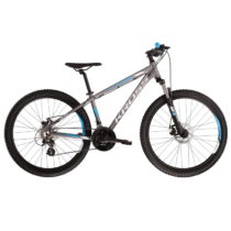Horský bicykel Kross Hexagon 3.0 27,5&quot; - model 2022 grafitová/modrá/šedá - M (19'')