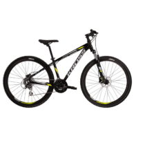Horský bicykel Kross Hexagon 5.0 27,5&quot; - model 2022 čierna/limetková/šedá - S (17'')