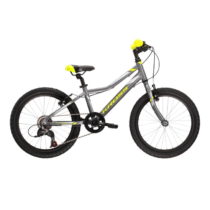 Detský bicykel Kross Hexagon Mini 1.0 SR 20&quot; - model 2021 Graphite / Lime / Silver Glossy -...