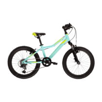 Detský bicykel Kross Lea Mini 2.0 20&quot; - model 2022 limetka/modrá - 11&quot;