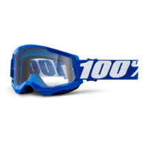 Motokrosové okuliare 100% Strata 2 modrá, číre plexi