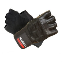 Fitness rukavice MadMax Professional 2021 čierna - S