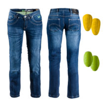 Dámske moto jeansy W-TEC B-2012 modrá - 39