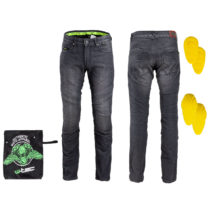 Pánske moto jeansy W-TEC Oliver čierna - 5XL