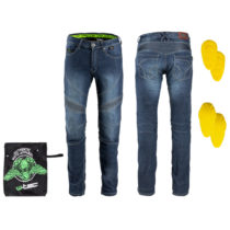 Pánske moto jeansy W-TEC Oliver modrá - 5XL