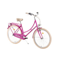 Mestský bicykel DHS Citadinne 2636 26&quot; 4.0 Pink - 18&quot;
