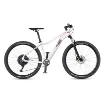 Juniorský horský bicykel 4EVER Nelly Sport 27,5&quot; - model 2021 biela/ružová - 15,5&quot;