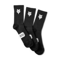 Cyklo ponožky FOX 6&quot; Ranger Sock Prepack 3 páry Black - XS/S (36-41)