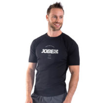 Pánske tričko pre vodné športy Jobe Rashguard s krátkym rukávom Black - 3XL