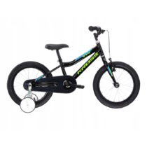 Detský bicykel Kross Racer 3.0 16&quot; Gen 004 čierna/zelená/modrá